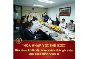Liên đoàn Võ thuật tổng hợp Việt Nam (VMMAF) chính thức gia nhập Liên đoàn Võ thuật tổng hợp Quốc tế (IMMAF) 