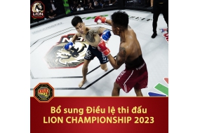 THÔNG BÁO bổ sung Điều lệ thi đấu LION Championship 2023