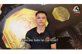 Sự tiếc nuối của Bùi Đình Khải sau thất bại tại LION Championship 19.